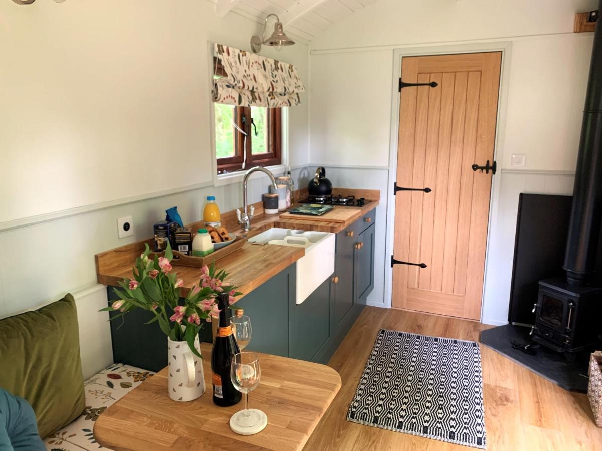 Lilliput - Delightful 1-Bedroom Shepherd'S Hut Holsworthy Exterior photo