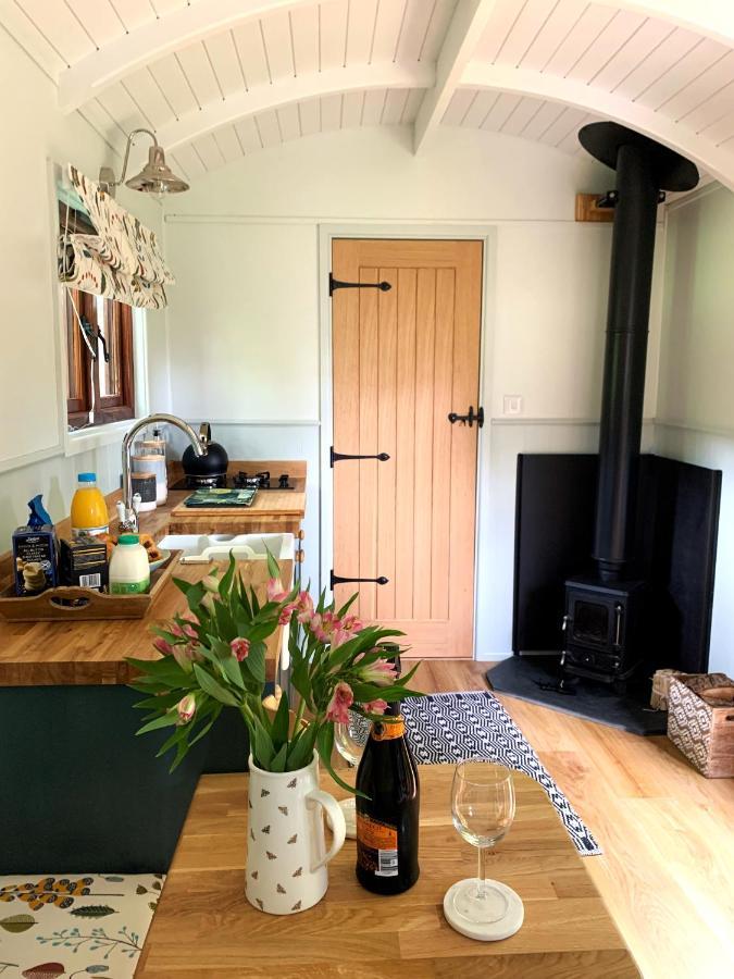 Lilliput - Delightful 1-Bedroom Shepherd'S Hut Holsworthy Exterior photo